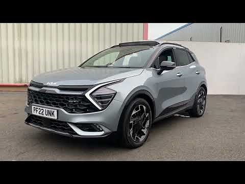 Kia Sportage | 1.6T GDi 48V ISG GT-Line S 5dr DCT AWD | Lunar Silver
