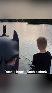 BatDad on Instagram: "Time to catch some sharks! #batdad #parenting #parentinglife"