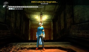 DMC3 colors for Vergil skin (TexMod) Mod for DmC: Devil May Cry | DmC Mods