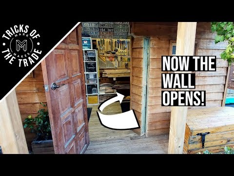 Hinged Wall = Wider Door!