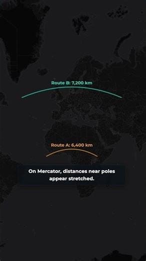 The Mercator project #mapanimation #waypointpulse #history #geotok