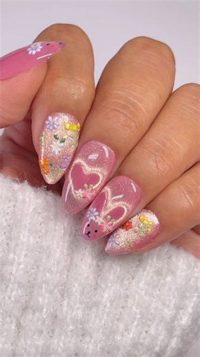 Daily Charme Official on Instagram: "The cutest Spring Easter Bunny Nails 😍💐🐇 4-DAYS ONLY! Enjoy $10 OFF March Spring Charme Box with code SPRING10 🎁 Offer valid from 3/25-3/28 at 11:59 pm! Comment “SPRING” for the 🔗🛍️ 💅 by @nailartbyjen #springnails #cateyenails #easternails #nailart #funnails #prettynails #easynailart #diynails #nailtutorial #nailinspo #easynails #bunnynails #floralnails"