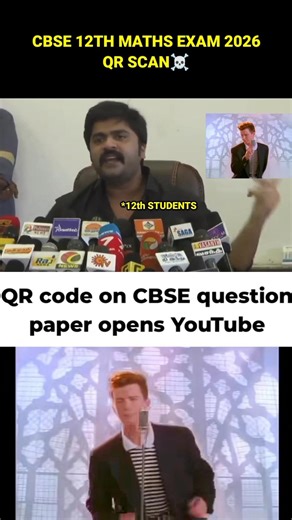 💔‼️Class 12 CBSE Maths Rickroll💔 12th Board Exam Rickroll☠️ #rickroll #cbse #boardexam