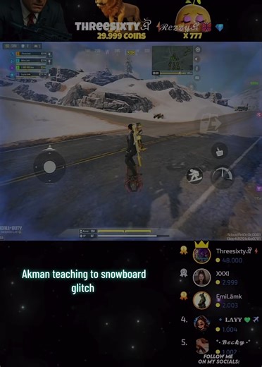 Akman Teaches Snowboard Tricks to Newbies