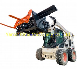 [Hot Item] 400mm Skid Steer Wood Processor with Remote Control