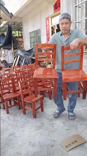 32cm high back chair made of toon wood #craftsman #traditionalcrafts bvs