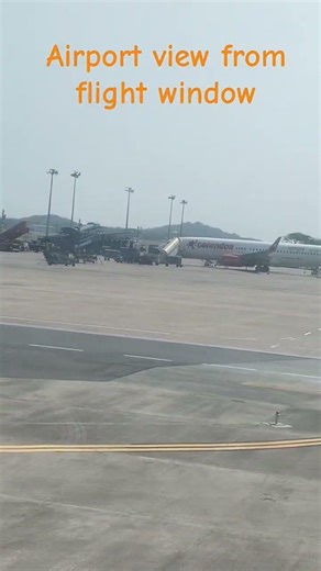 airport view #from flight window #viral shorts