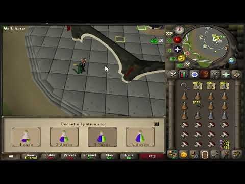 OSRS UIM Herblore training: Stamina potions