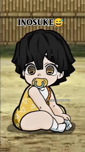 Inosuke babay dance 😂#demonslayer #anime #inosuke #dance #kny #fyp