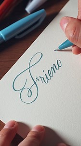 ‘Friends’ written in brush lettering | Made by Edgar