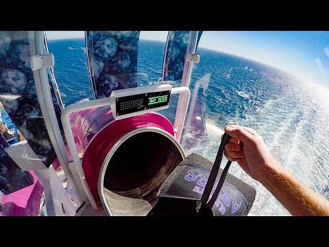 The Ultimate Abyss onboard Symphony of the Seas - The Tallest Slide at Sea