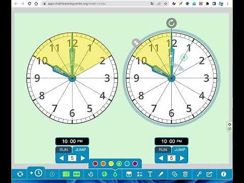 Clock Tool (小一數學)時鐘教學工具