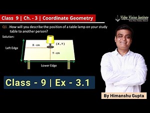 Class 9 Maths, Exercise 3.1 🌟 Coordinate Geometry 🌟 NCERT, CBSE 🎯