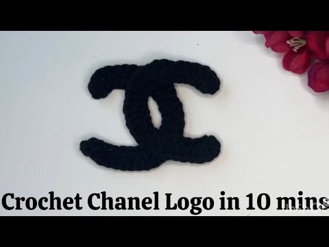 How to Crochet Chanel Logo as a Beginner | Quick Crochet Project
