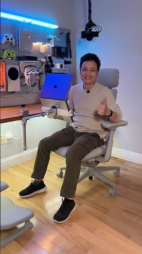 Quick recliner workstation setup #reclinerworkstation ￼