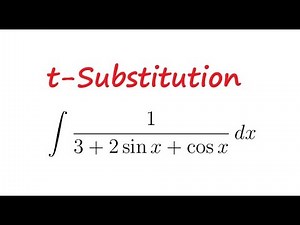 [[大學問數]]Advance Maths Q20251208|| q3|| Integration|| t-Formula|| Trigonometry Subsitution