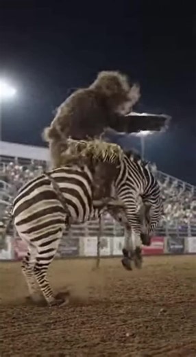 Zebra Rodeo 🔥 #viral #viralvideo #trending #fyp #fypシ