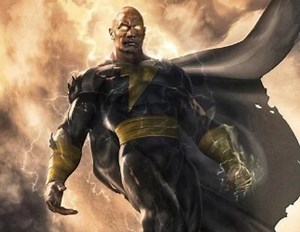 'Black Adam' muestra el logo oficial de la película y el traje de Dwayne Johnson antes de la DC Fandome