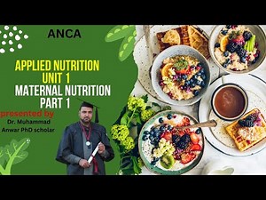 BSN KMU 2nd SEMESTER applied nutrition unit 1 maternal nutrition part 1
