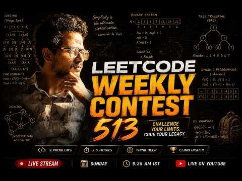 LeetCode Weekly Contest 513 LIVE | Solve All Problems with Me | C++ | Full Explanation