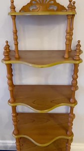 Vintage Victorian Etagere Bookcase: 5-shelf Curio Display - Etsy UK