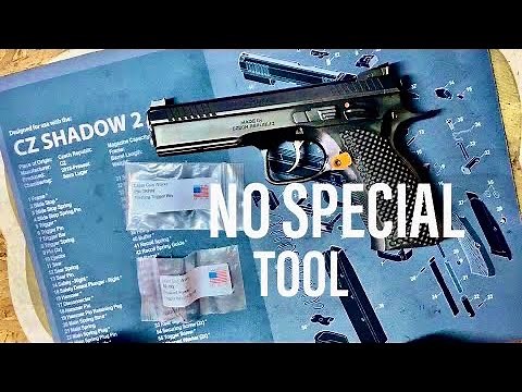 Reduced Power Trigger Return Spring and Floating Trigger Pin Install - CZ Shadow 2