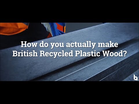 How Recycled Plastic Wood is Made