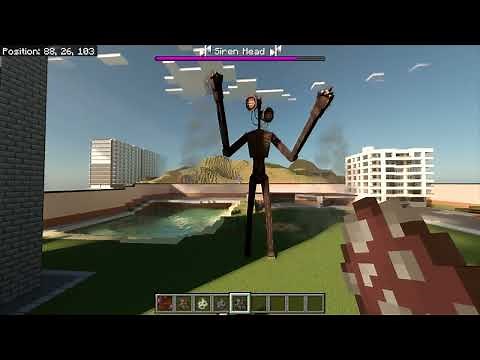 New Siren Head Addon by ‪@GOJIDRAW401‬ in Minecraft