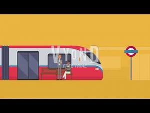 Railroad travel in Go!Animate (Vyond)