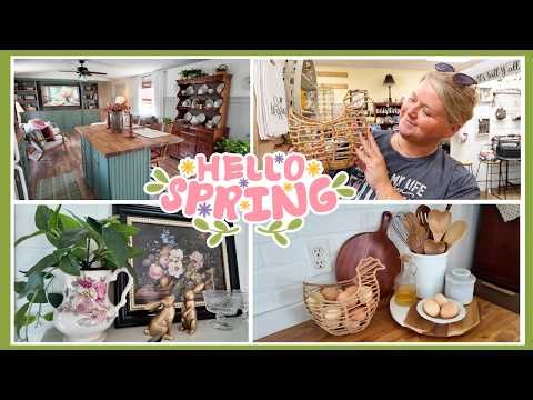 Decorating My Home For Spring, Thrift Shopping, & Getting Back Into Routine