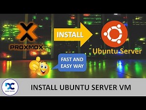 Proxmox VE - Create Ubuntu VM