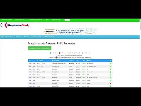 KD1MU DM-4R Protramming repeaters from repeater book