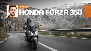 Honda Forza 350 2021 - TEST