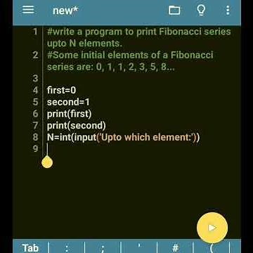 Python program to print Fibonacci series upto N elements