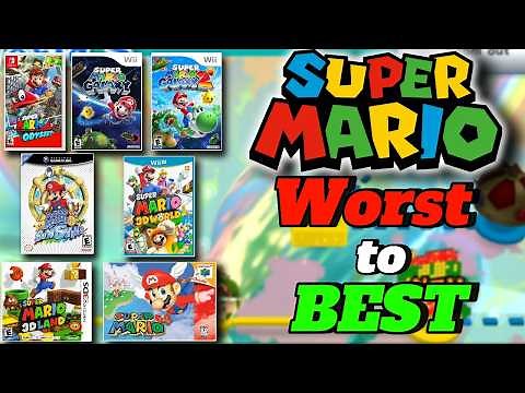 Ranking Every 3D Mario Game!