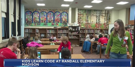 Madison students explore coding in after-school program at Randall Elementary