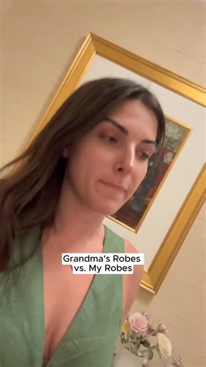 Whose robe collection is more your vibe | excusemygrandma