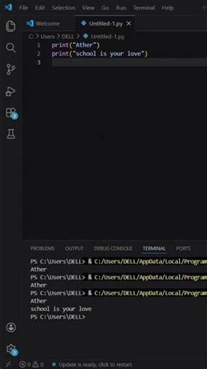 Python Chapter 1: Learn print() with real examples and hands-on coding. 🐍💻