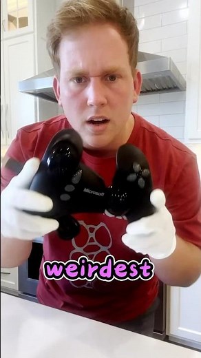 Is this the WEIRDEST controller EVER??? 🤨 #retrogaming #pcgaming