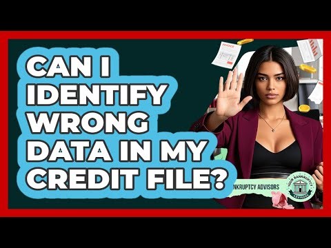 Can I Identify Wrong Data In My Credit File?