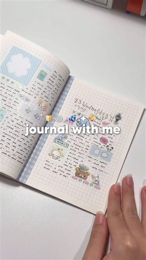 in love with this one 🫐🧀 #journal #journaling #journalwithme #journalideas #journalspread #asmr