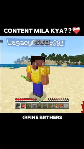 What Does You Mean Bro!?🙂❤️‍🩹 #minecraft #viral #viralshorts