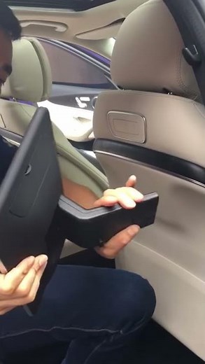 11.6'' Mercedes Benz Rear Seat Entertainment System, Plug & Play Installation