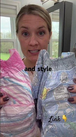 Ninjamas boy and girl nighttime diaper or underwear 😉 #amazonfinds #diapers #pottytrain