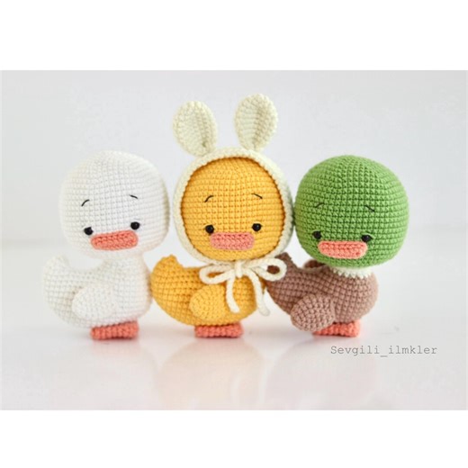 Crochet Ducks Pattern (PDF Pattern 100  Photo) - Etsy UK
