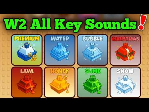 WORLD 2 KEY SOUNDS! 🔒🔑 +1 Speed Keyboard Escape Roblox