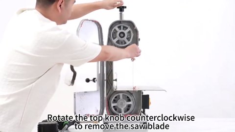 Commercial Electric Meat and Bone Band Saw, 1500W Stainless Steel Worktable Bone Saw Machine, Worktable 19.3" x 19.7", 0.04-7.09'' Cutting Thickness, Frozen Meat Cutter for Rib Pork Beef (5 Blades)