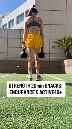 20min Strength endurance athletes & active40+ #homeworkout #fitover40 #endurance athletes