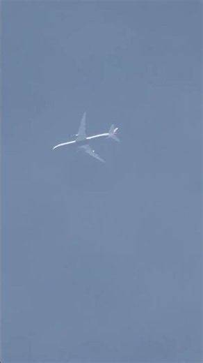 High altitude British Airways Boeing 777-36N(ER) G-STBB at 34k ft from LHR to SFO #shorts