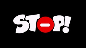 Download Stop Text Animated and Forbidden Icon. content about traffic sign. for free